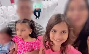 Lorena Costa de Negreiros, de 2 anos e Laura Costa de Negreiros, de 6, moravam em Trindade — Foto: Reprodução/Redes sociais